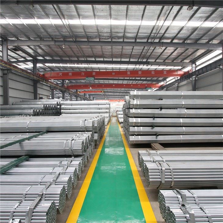 JIS G3444 Galvanisert GI Stillasrør 48,3*2,4*6000mm